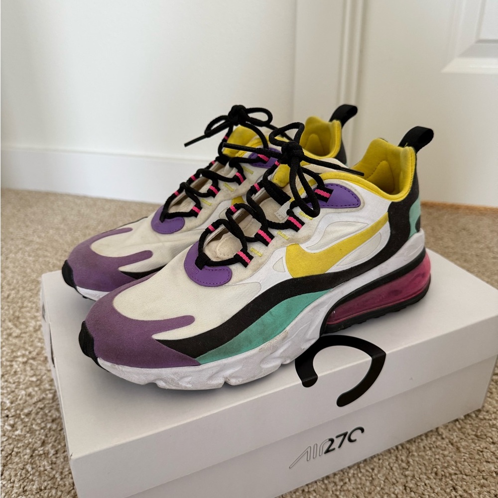 Nike Air Max 270 React Multicolor Sneakers